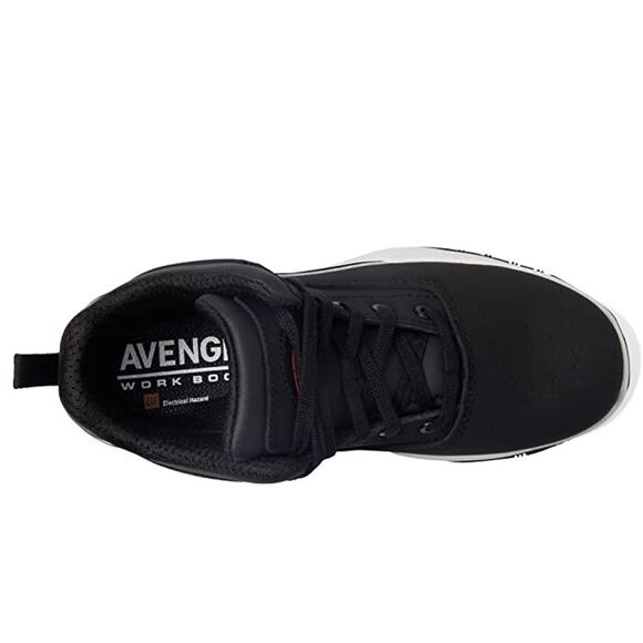 Avenger Mens Reaction SR CT Work Sneakers US 8 D EU 41.5 Black White NIB main image 5